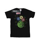 Marvel Womens/Ladies Hulk Flower Fist Cotton Boyfriend T-Shirt (BI4650)
