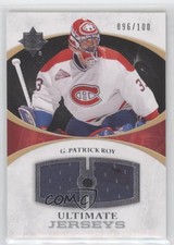2010-11 Ultimate Collection Ultimate Jerseys /100 Patrick Roy #UJ-PR HOF