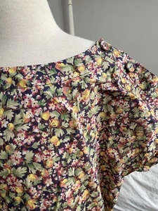Super Cute!! Bonpoint Paris Floral liberty Girl Dress 12Y - Picture 1 of 5