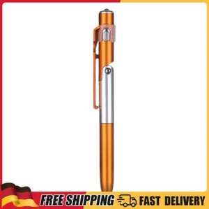 4 In 1 Multifunction Ballpoint Pen with LED Light Folding Phone Holder (Orange) - Bild 1 von 8