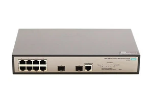 HPE OfficeConnect 1920 8-Port Gigabit Network Switch P/N: JG920A Tested Working - Picture 1 of 3