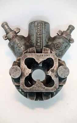 Vintage Craftsman Die Head Pipe Threader Tool Made In USA - Image 1 of 4