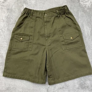 Boy Scout Uniform Shorts Youth Sz 18 Waist Sz 29 Inches Length 7.5 Inches - Picture 1 of 9