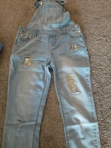 Girls size 18 Justice overalls new With Tags - Picture 1 of 12