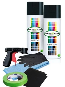 Tuxedo Black 2 Metallic M7295 Paint & Clear Coat Kit for Ford - Picture 1 of 5