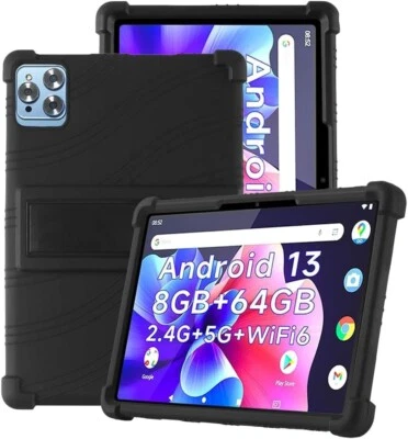 Universal 11 Inch Tablet Case with Multi-Viewing Stand Silicone 11" Tablet Cover - Image 1 of 4