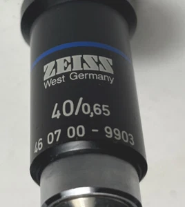 Zeiss 460700-9903 40/0.65 160/0.17 40X Microscope Objective - Picture 1 of 3