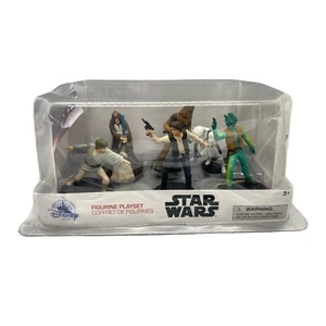 DISNEY STAR WARS Cantina Figure Playset 6 Figures Cake Toppers *DAMAGED BOX - Picture 1 of 8
