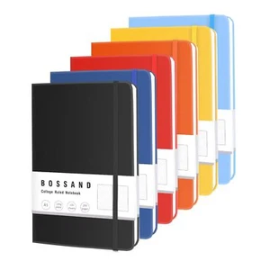 Hardcover-Journal-Notebooks, 6 Packs A5 Lined Journals Notebook for Writing 200 - Picture 1 of 6