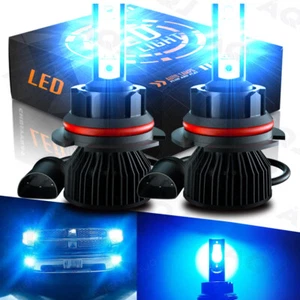 HB5 9007 LED Headlights 30000LM LED Lights Bulbs Kit High Low Beam Super Bright - Picture 1 of 11