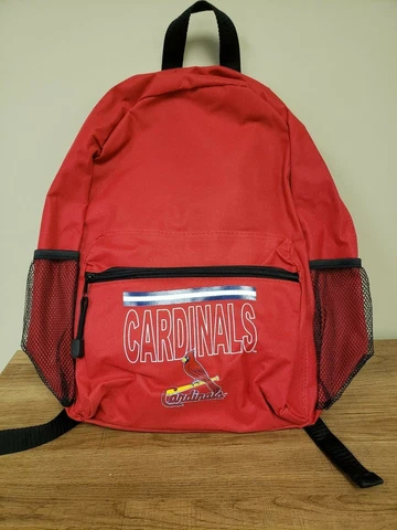 NEW ST. LOUIS CARDINALS FULL SIZE 16" BACKPACK BOOK BAG OFFICIALLY LICENSED MLB Cover
