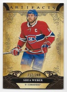 20/21 UD ARTIFACTS COPPER PARALLEL #70 Shea Weber #117/299 - Picture 1 of 1