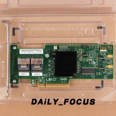 For IBM M1015 LSI 9220-8i Controller 9210-8i IT-Mode P20 6Gb ZFS FreeNAS UnRAID - Image 1 of 4