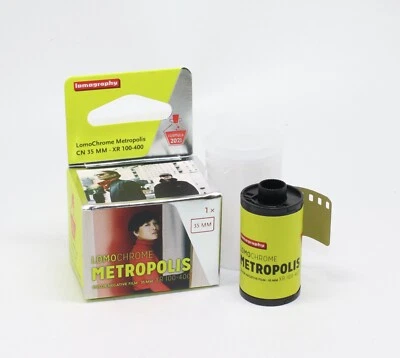 LomoChrome Metropolis 35mm film ISO XR 100-400 - Brand-new film - Latest Stock - Image 1 of 4