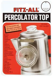 Fitz-All Percolator Top, Fits 13/16 Inches to 1 ½ Inches - Picture 1 of 2
