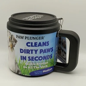 Paw Plunger Washer Medium 15-75 libbre pulitore per cani nuovo con etichetta pulitore bagno - Foto 1 di 5