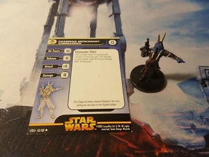 Star Wars Miniatures Revenge of the Sith 43 Chagrian Mercenary Commander - Picture 1 of 1
