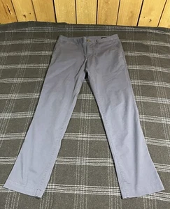Bonobos Chino Pants Light Blue Flat Front Tailored Fit Size32x32 Casual Fit Golf - Picture 1 of 9