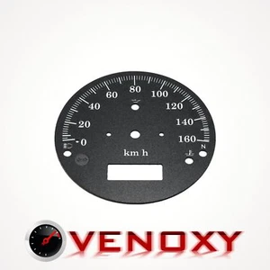 Honda VT 750 DC KM/H Aftermarket Instrument Cluster Black Gauge Faces - Picture 1 of 1
