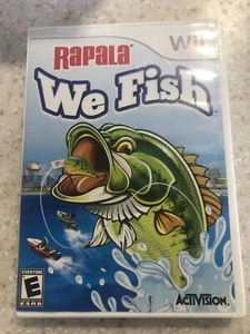 RAPALA WE FISH FISHING NINTENDO WII KOMPLETTE SPIEL DISC, Anleitung UND HÜLLE NES HQ - Bild 1 von 2