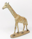 Quiralu Girafe du Cirque Figurine en Aluminium sur socle Vintage Années 50