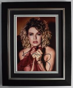 Kim Wilde Signed 10x8 Framed Autograph Photo Display Music Singer AFTAL COA