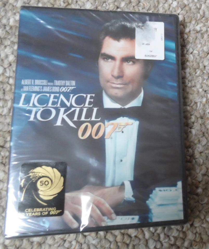 Licence To Kill. James Bond. 50 Years of 007 Collection. DVD NEW - Image 1 of 1