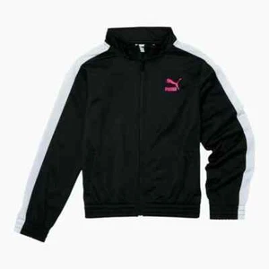 Puma Girls Track Jacket 85641801 Puma/Black MSRP $40 Holiday SALE!! NEW w TAGS - Picture 1 of 2