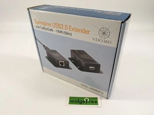 VDO360 Springline 164' USB 2.0 CAT5e/6 Extender - VUSBEXT-U - Picture 1 of 4
