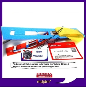 Genuine LEGEND Rear Emblem 75722-TY3-J01 HONDA / ACURA RLX KC-2 HONDA Jdm USPS! - Picture 1 of 4