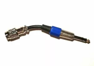 Adattatore 8 pin YAESU MIC a 1/4"TRS TEN-TEC/SWAN/ATLAS/YAESU TRX HS-18F - Foto 1 di 2
