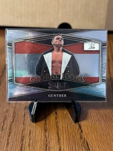 2022 Panini Select WWE Global Icons Gunther Insert Base Card 6 AUSTRIA - Foto 1 di 2