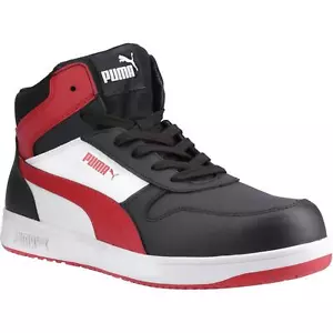 Puma Frontcourt S3 compuesto puntera/entresuela trabajo seguridad altas zapatillas botas - Imagen 1 de 7