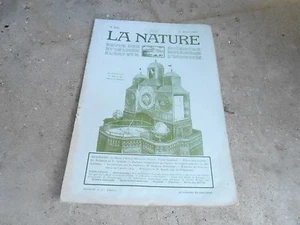 JAN 17 1914 LA NATURE french science magazine - Imagen 1 de 1
