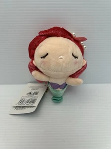 Prinzessin Arielle die kleine Meerjungfrau Plüschpuppe Schlüsselanhänger Disney Store Japan Neu mit Etikett - Bild 1 von 9