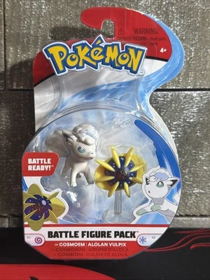 Pokemon Cosmoem vs Alolan Vulpix Battle Figure Pack Series 2 - Image 1 of 4