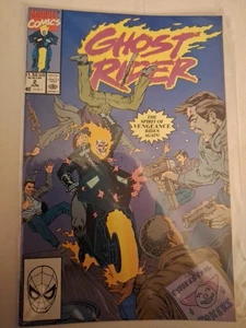 GHOST RIDER #2, Fantastic Key 2nd app DANNY KETCH, VFN+/NM Marvel Comics (1990)  - Picture 1 of 4