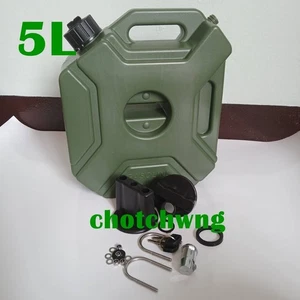 For Honda Ct125 Green Side Spare Oil Tank Fuel Motorcycle Can Petrol Gas 5L - Picture 1 of 3
