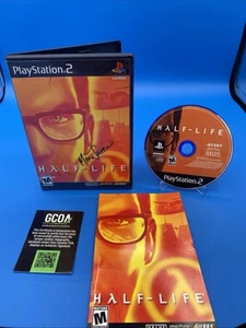 Half-Life (Sony PlayStation 2, 2001) PS2 Black Label CIB firmato da Mike Shapiro - Foto 1 di 10