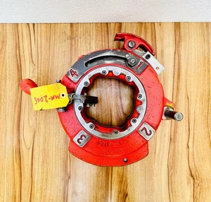 Ridgid Receding Die Head Pipe Threader/Threading Machine 2-½"-4" BSPT #2 - Picture 1 of 10