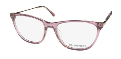 NUEVO CALVIN KLEIN CK18706 GAFAS 535 PLÁSTICO 53-16-135 MUJER OJO DE GATO PÚRPURA Foto 1 de 4