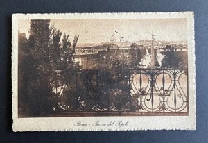 63060 Italia Roma Postal 1922? Hermosa tarjeta impresa artística rara SP* a los EE. UU. - Imagen 1 de 2