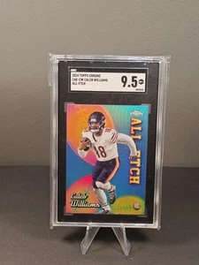 ⚫⚪⚫2024 Topps Chrome Caleb Williams All-Etch RC Refractor #CAE-CW SGC 9.5 - Picture 1 of 2