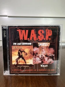 W.A.S.P./The Last Command by W.A.S.P. Double Album 2 CD - Tested Working - Foto 1 di 7