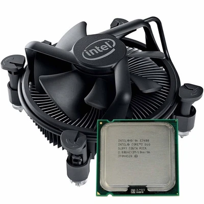 Intel E7400 SLB9Y 2,80GHZ CPU Processor Desktop Computer LGA775 LGA 775 - Image 1 of 3