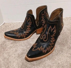 Ariat Damen Dixon verwittert braun Westernstiefeletten 10029653 Größe 9,5 B - Bild 1 von 8