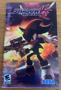 Shadow the Hedgehog SEGA Sony PlayStation PS2 2005 solo manual (A) - Imagen 1 de 3
