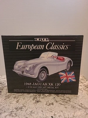 ERTL 1/18th Scale Diecast 1948 Jaguar XK 120 European Classic Model Metal Body - Image 1 of 4