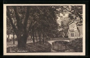 Hanau, Reichsbank, Ansichtskarte 1916  - Picture 1 of 2