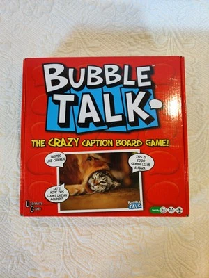 Bubble Talk The Crazy Caption Board Game  new sealed in box - Image 1 of 4